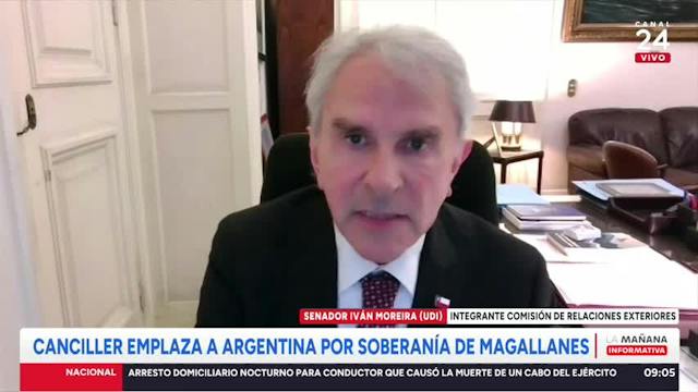 Senador Moreira: "Si no le ponemos límites a Argentina, se sentirán con el derecho a decirnos todo"