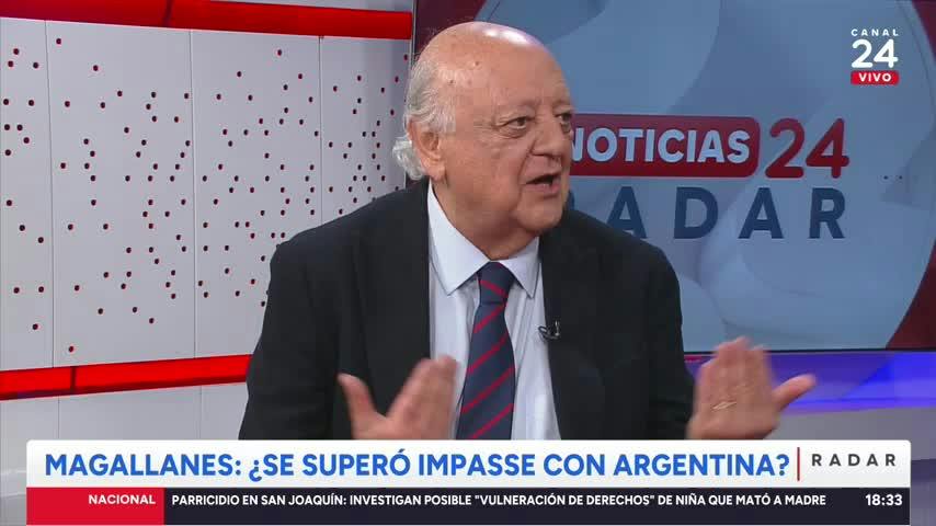 Viera-Gallo e impasse con Argentina por Estrecho de Magallanes: “El Gobierno reaccionó rápido y bien”
