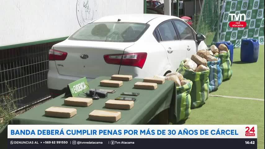 Banda deberá cumplir penas por más de 30 años de cárcel
