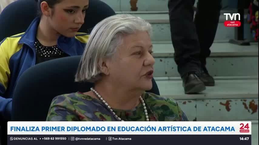 Finaliza el primer diplomado en Educación Artística de Atacama