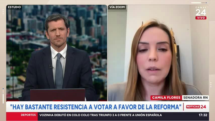 Senadora Flores por reforma constitucional de seguridad: “El Gobierno debió haber medido mejor los tiempos”
