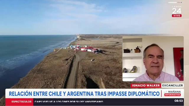 Ignacio Walker: "Chile no tiene ningún conflicto limítrofe pendiente con Perú, Bolivia o Argentina"