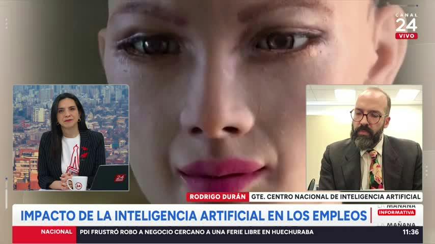 Cenia: "No hay ningún tipo de trabajo en Chile que sea 100% acelerable con IA generativa"