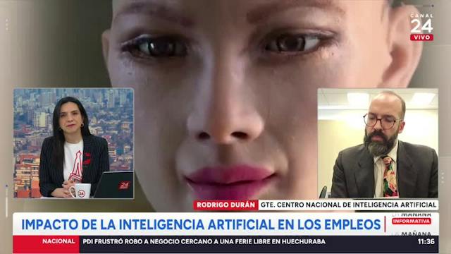 Cenia: "No hay ningún tipo de trabajo en Chile que sea 100% acelerable con IA generativa"