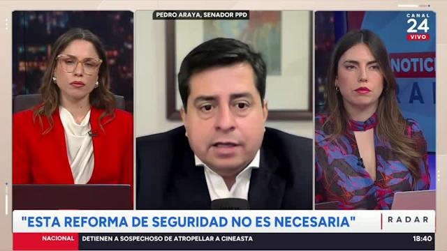 Senador Araya por crisis de seguridad: “Me gustaría hacer un llamado a la centro izquierda y aprobar proyectos que son urgentes”