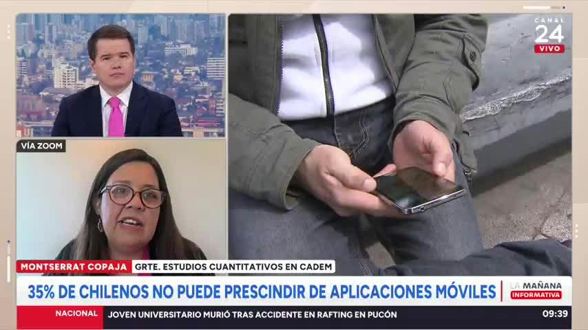 Estudios Cuantitativos de Cadem: "Las aplicaciones les mejoran la calidad de vida a las personas"