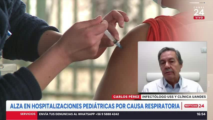 Infectólogo y presión al sistema hospitalario por virus: “Afortunadamente nuestro país está preparado”