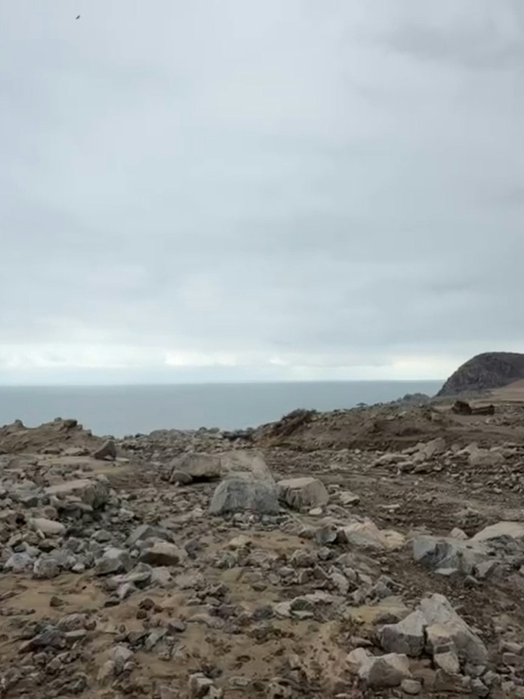 Preocupación en Tocopilla ante posible contaminación marítima por escurrimiento de cenizas