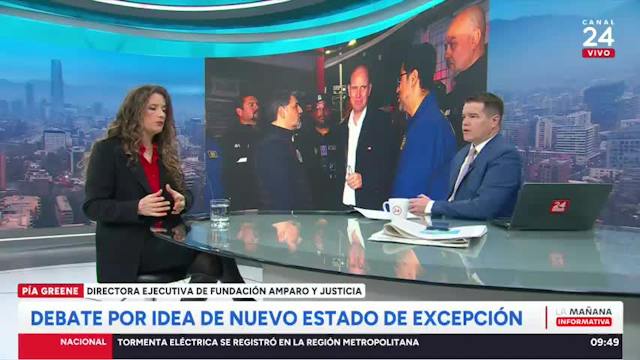 Pía Greene y reforma de seguridad: “La militarización de la delincuencia no es buena”