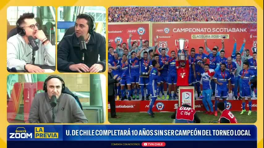¿Por qué Universidad de Chile lleva 10 años sin ser campeón?