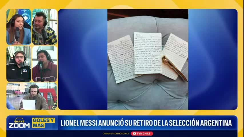 Reaccionamos al retiro de Lionel Messi de la selección argentina | Hay Zoom