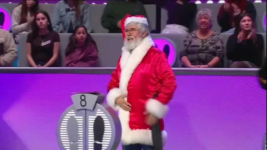 Juan Carlos se vistió de "Viejito Pascuero" para el programa | ¡Ahora Caigo!