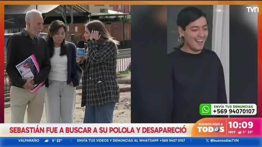 Hace un año fue visto por última vez: la misteriosa desaparición de Sebastián