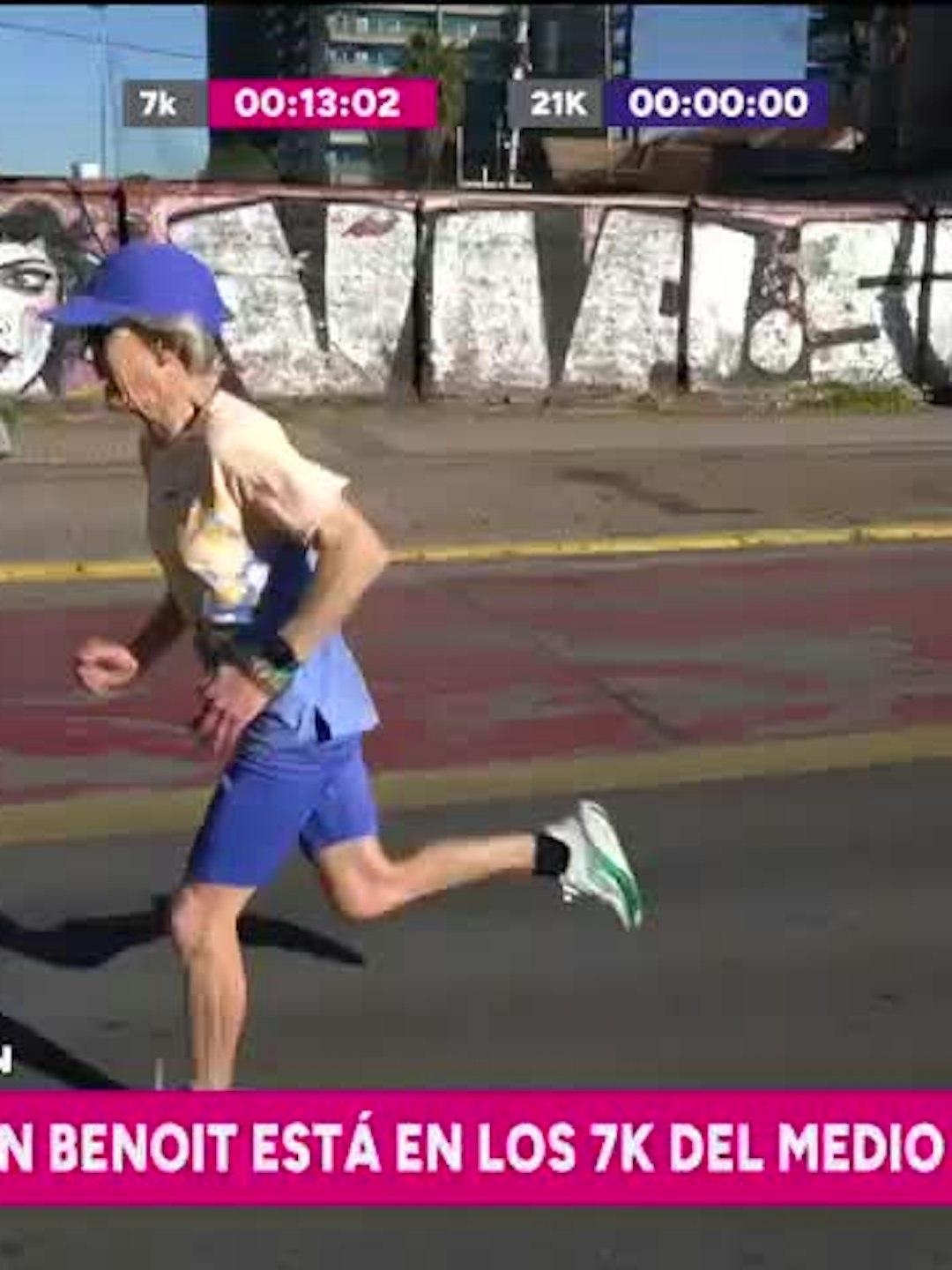 Una leyenda olímpica: a sus 69 años Joan Benoit está en los 7K del Medio Maratón