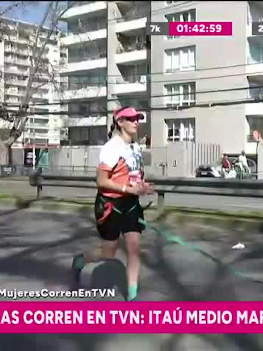 ¡Hasta los perros disfrutaron del Medio Maratón de Santiago!