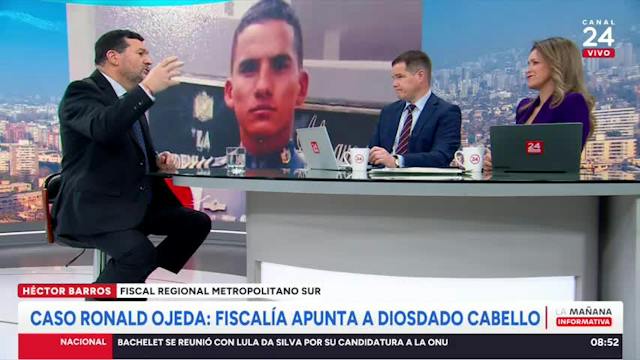 Caso Ronald Ojeda: "Si Diosdado Cabello estuviera Chile, tendría orden de detención"