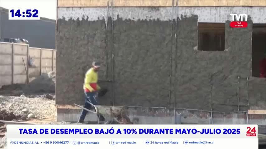 Tasa de Desempleo marcó 10,0% en último Trimestre Móvil en el Maule