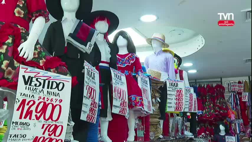 Comercio registra alta demanda de trajes típicos ante el inicio de las Fiestas Patrias