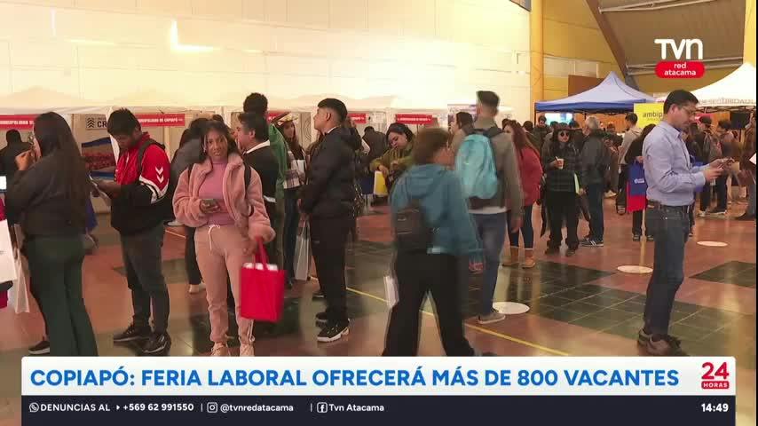 Copiapó: Feria laboral ofrecerá más de 800 vacantes