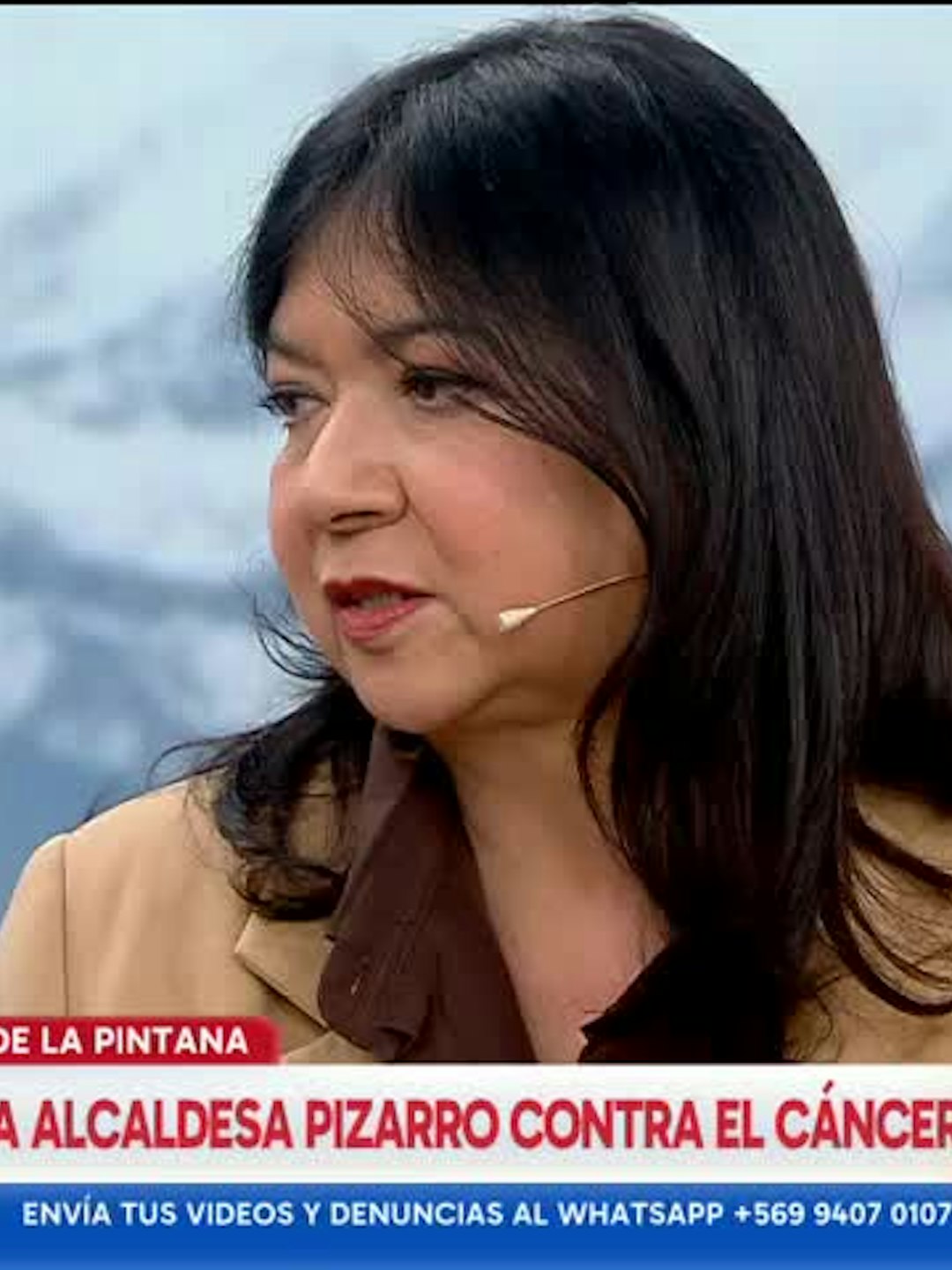 “Hoy ya no tengo cáncer”: alcaldesa Claudia Pizarro celebra su recuperación