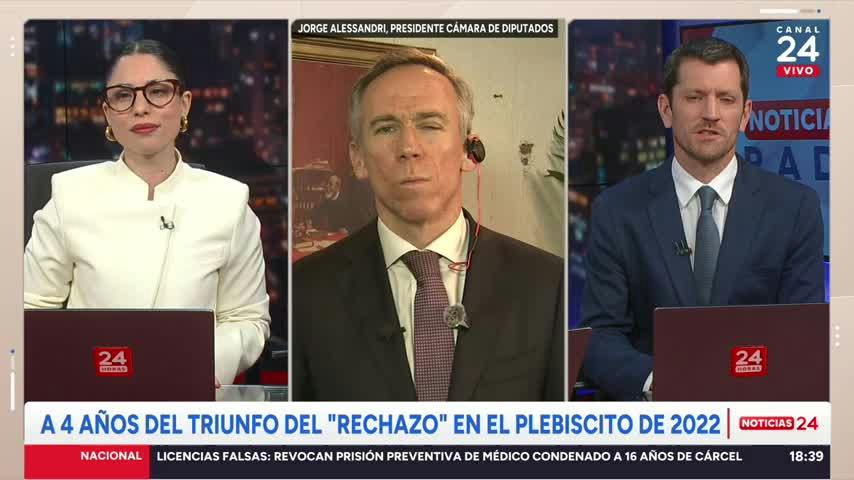 Diputado Alessandri y actos por Plebiscito 2022: “Para celebrar habernos salvado de esa Constitución que hacía un daño muy profundo a Chile”