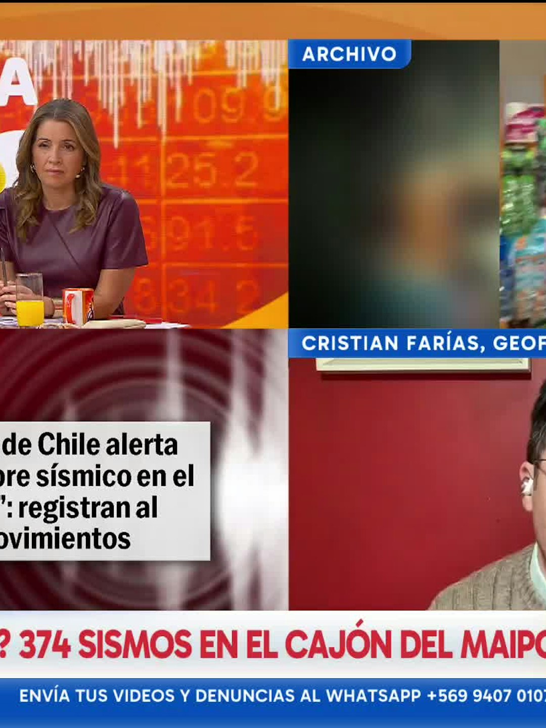 374 sismos en menos de dos días: monitorean posible enjambre sísmico en la RM