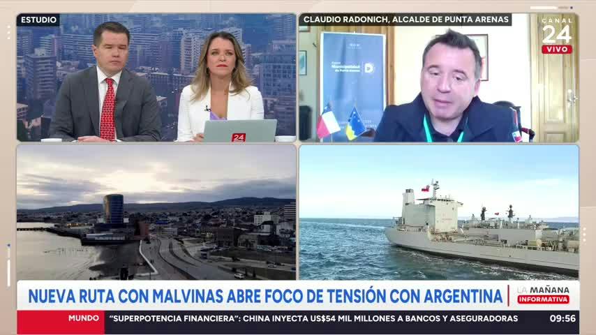 Alcalde de Punta Arenas: "La Cancillería históricamente ha sido acomplejada con Argentina"