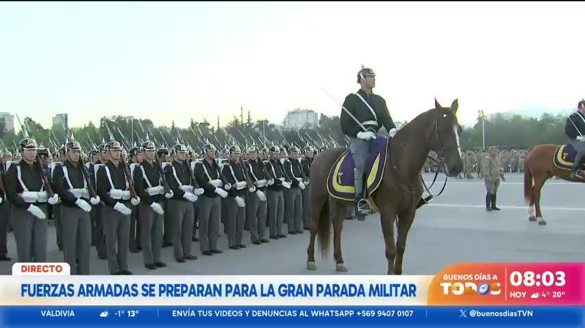 Ejército se prepara para la gran Parada Militar 2026