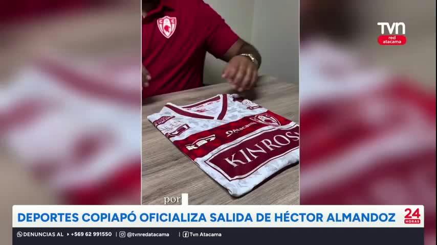 Héctor Almandoz deja Deportes Copiapó