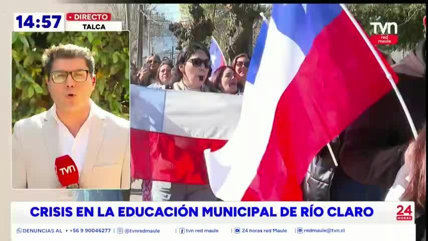 Crisis en la educación municipal de Río Claro: profesores denuncian hasta 13 meses de cotizaciones impagas