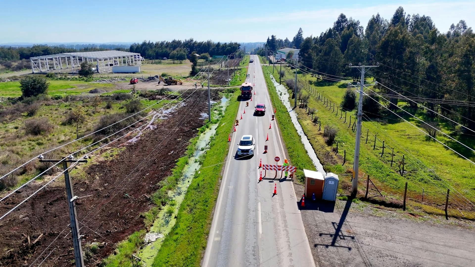 Comienzan obras Ruta N-59-Q: unirán Chillán Viejo y Yungay
