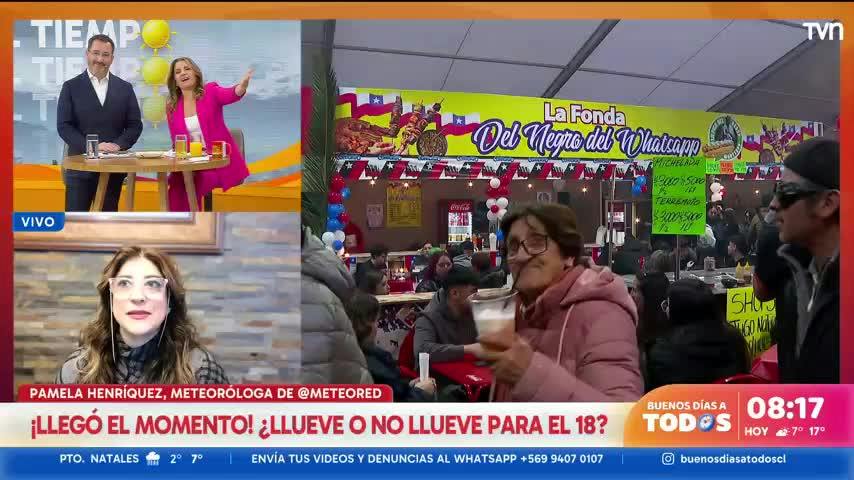 Llegó el momento: ¿llueve o no llueve para el 18?