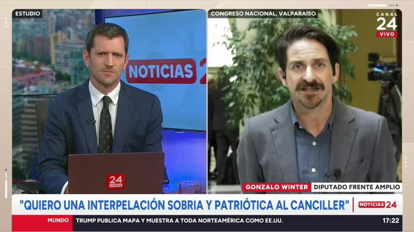 Winter: “Durante el gobierno de Boric hubo política de poner los intereses de Chile primero”