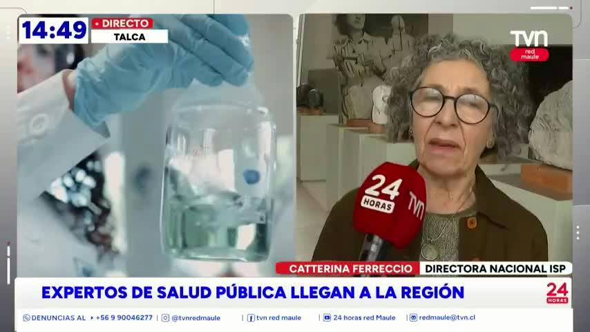 Expertos del ISP llegaron hasta la Región del Maule
