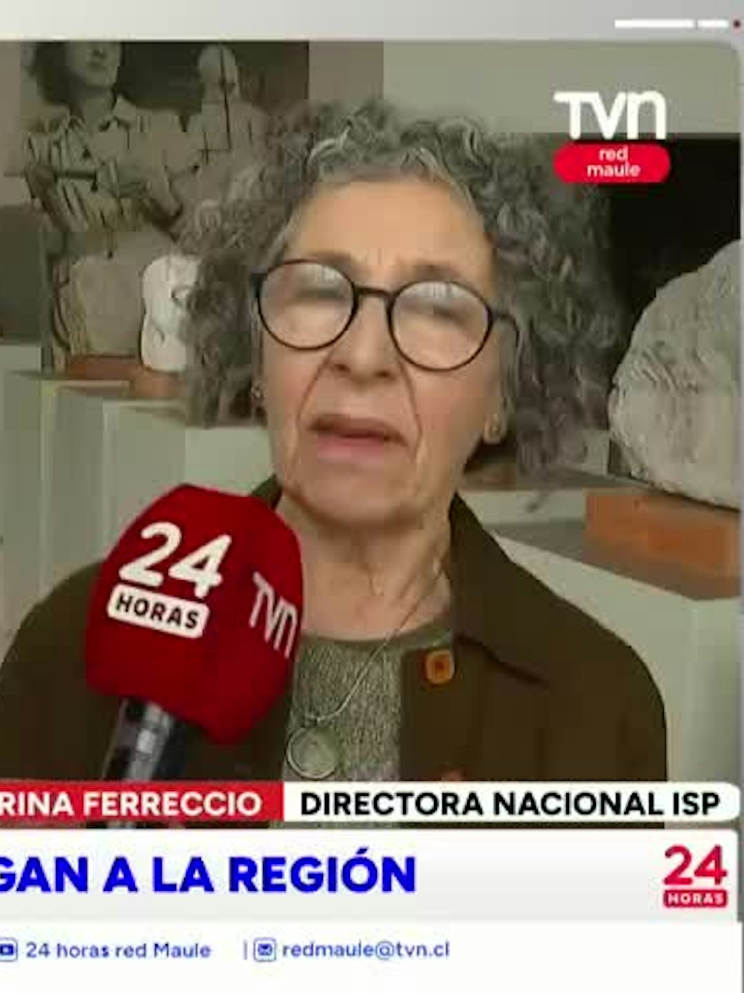 Expertos del ISP llegaron hasta la Región del Maule