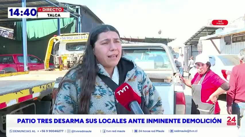 Macroferia Patio Tres: Día 2 del desarme ante inminente demolición