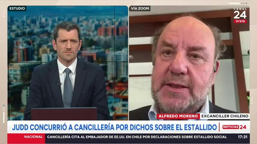 Excanciller Moreno: "Los embajadores no pueden involucrarse en la política interna de otro país"