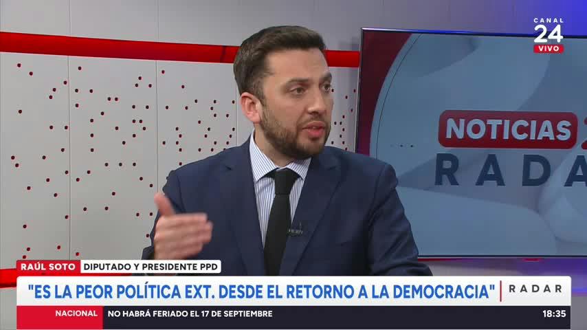 Diputado Soto y 11-S sin actos en La Moneda: “Guardar silencio en sí mismo ya es un acto de negacionismo”