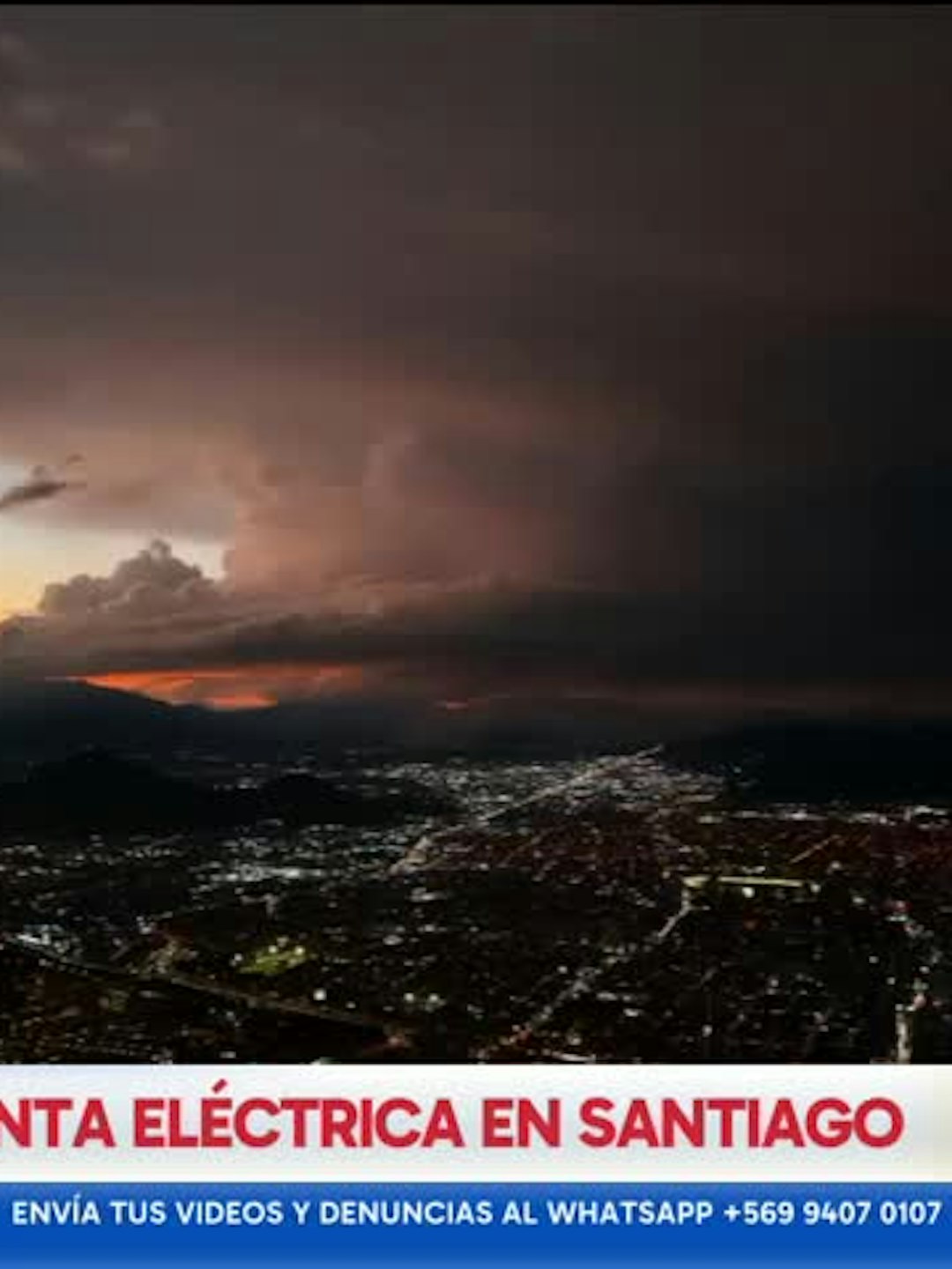 Lluvia y tormenta eléctrica en Santiago: Arlette Chacón adelanta el pronóstico del tiempo