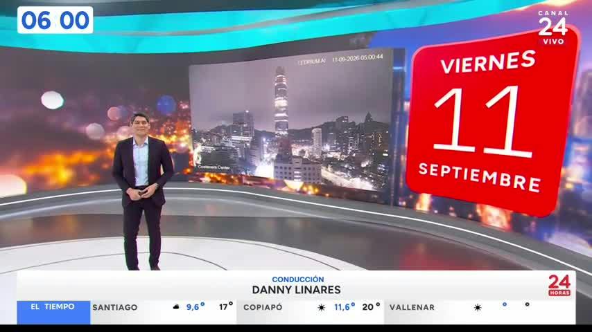 24 Horas Tu Mañana - Viernes 11 de septiembre de 2026