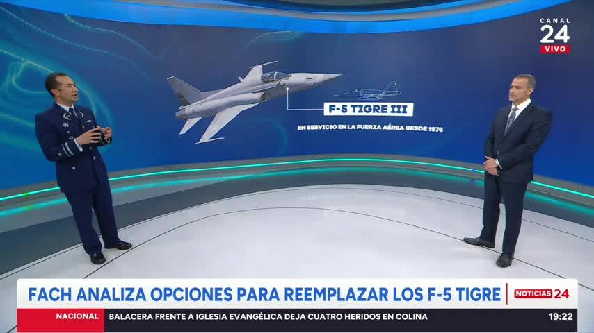 General FACh y reemplazo de F-5 Tigre por F-35: “Es una de las opciones, no la única”