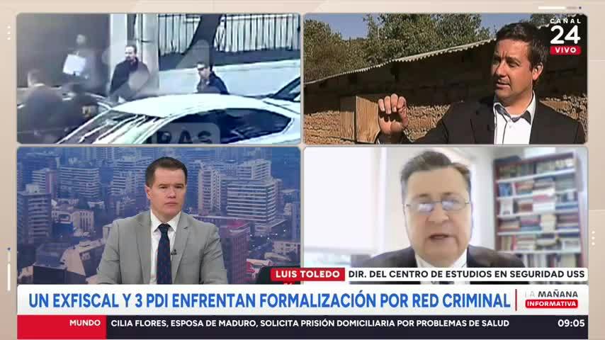 Exfiscal Luis Toledo: "Hoy día el crimen organizado puede penetrar cualquier institución"