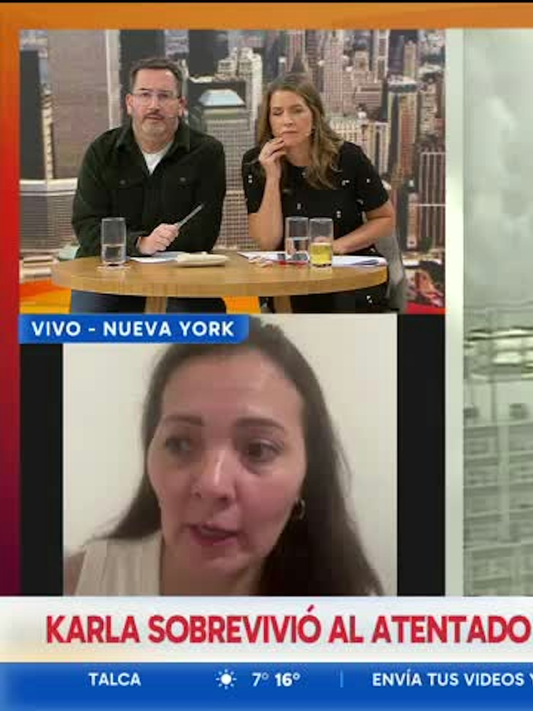 Karla relata cómo sobrevivió al atentado de las Torres Gemelas