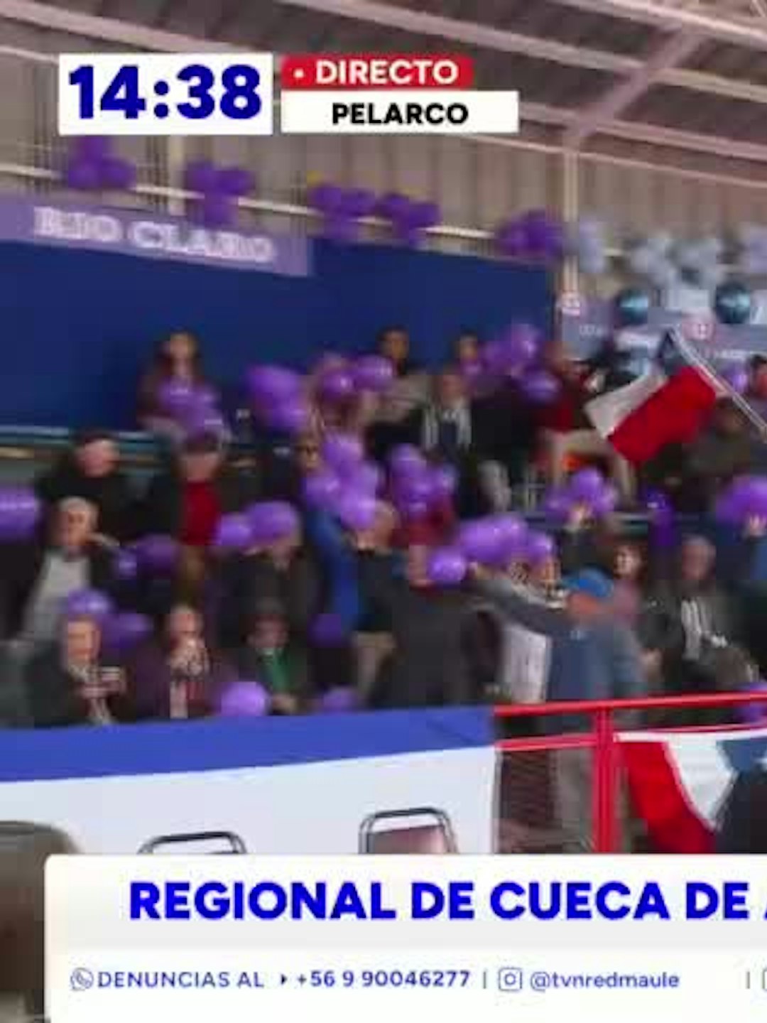 Centenares de Adultos Mayores disputan Campeonato Regional de Cueca en Pelarco