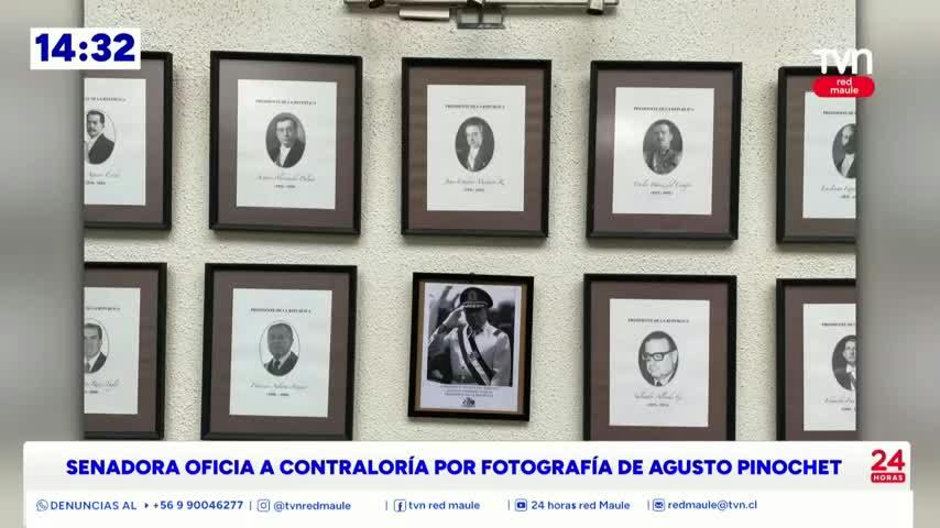 Senadora Vodanovic ofició a Contraloría por imagen de Augusto Pinochet en Delegación de Linares