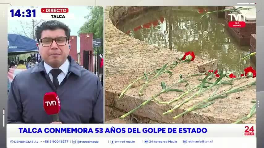 Talca conmemora 53 años del golpe de Estado junto a familiares de víctimas