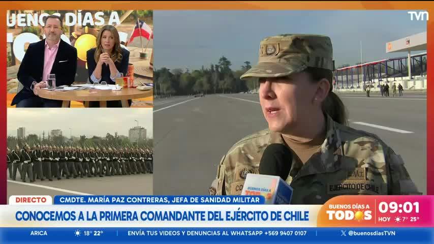 Conocemos a la primera comandante del Ejército de Chile