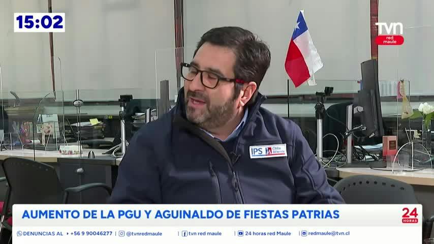 Más de 33 mil pensionados del Maule recibirán aumento de la PGU y 176 mil tendrán Aguinaldo de Fiestas Patrias