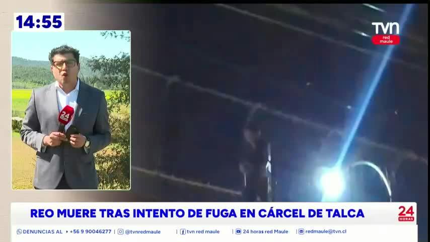 Reo muere tras intentar escapar de la cárcel de Talca “caracterizado de gendarme”