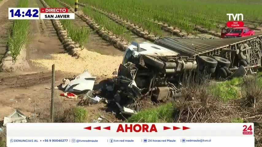 Accidente fatal en San Javier deja dos personas fallecidas